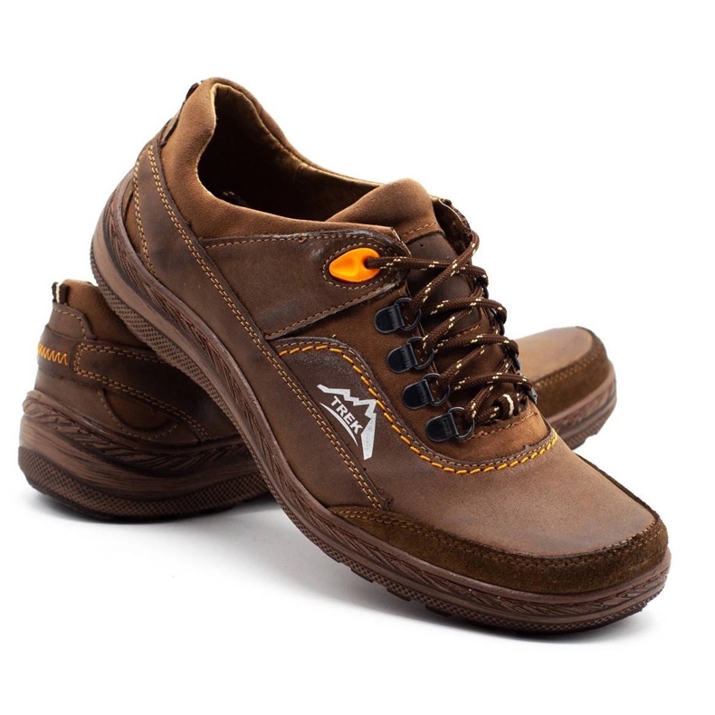 Antex Zapatos de senderismo para hombre 268 marrón 3