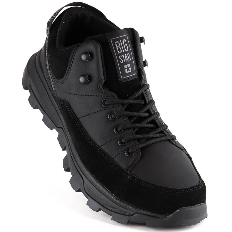 Botas trekking hombre negras Big Star KK174244 negro 1