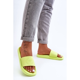 Pantuflas Sport Mujer 4F 4FSS23FFLIF069-72S Lima verde 2