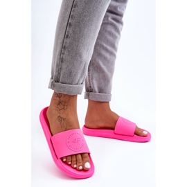 Pantuflas Sport Mujer 4F 4FSS23FFLIF069-53S Fucsia rosado 3