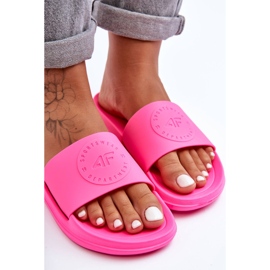 Pantuflas Sport Mujer 4F 4FSS23FFLIF069-53S Fucsia rosado 4