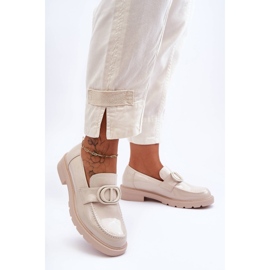 PG1 Mocasín Lacado Plataforma Beige Jarren 3