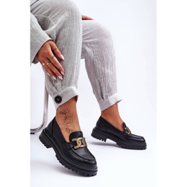 PG1 Mocasines Mujer Plataforma Con Adorno Negro Ameg 5