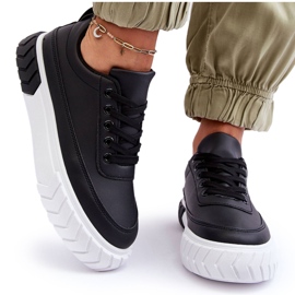 PG1 Zapatillas Clásicas Con Plataforma Blanco Y Negro Nannzie 9