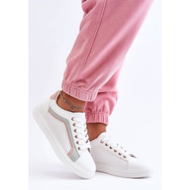 PG1 Deportivas Clásicas de Mujer Blanco y Rosa Amaranti 2