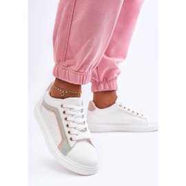 PG1 Deportivas Clásicas de Mujer Blanco y Rosa Amaranti 4