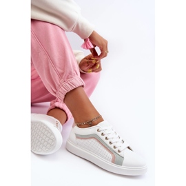 PG1 Deportivas Clásicas de Mujer Blanco y Rosa Amaranti 6