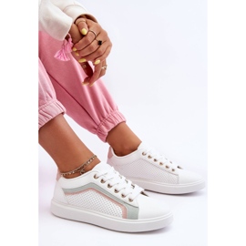 PG1 Deportivas Clásicas de Mujer Blanco y Rosa Amaranti 7