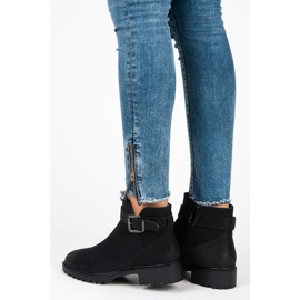 Vices New Collection Botas bajas con hebilla negro 5