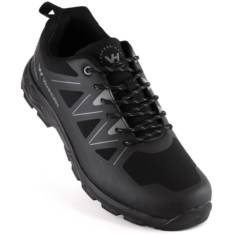 Potocki Zapatos deportivos de trekking de softshell Vanhorn negros 2