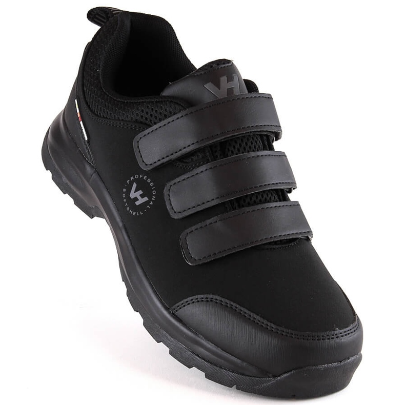 Potocki Zapatillas trekking deportivas softshell con velcro negro Vanhorn 1