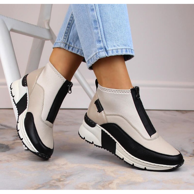 Big Star Botines Rieker W RKR608 beige 2