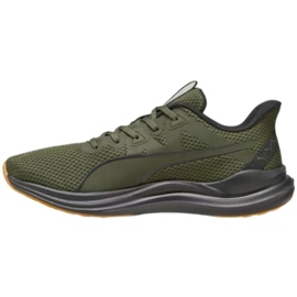 Puma Reflect Lite M 378768 zapatos para correr 10 verde 2