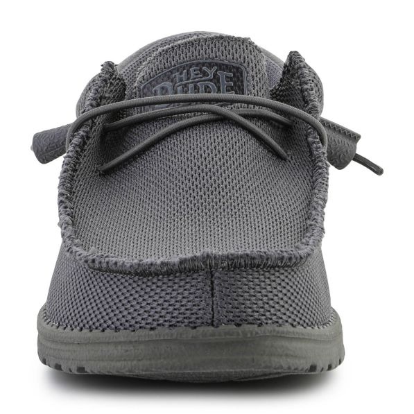 Zapatos Hey Dude Wally M 40011-1FX gris 1 Zapatos Hey Dude Wally M 40011-1FX gris 1
