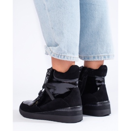 Groto Gogo Botas deportivas cómodas negro 5