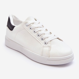 Deportivas Clásicas Mujer Corrine Blancas Y Negras blanco 1