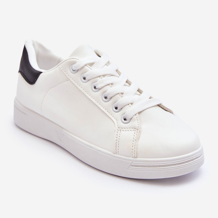 Deportivas Clásicas Mujer Corrine Blancas Y Negras blanco 1 Deportivas Clásicas Mujer Corrine Blancas Y Negras blanco 1
