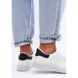 Deportivas Clásicas Mujer Corrine Blancas Y Negras blanco 5