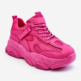 PG1 Chunky Platform Sneakers de Mujer Fucsia Agnenia rosa 1