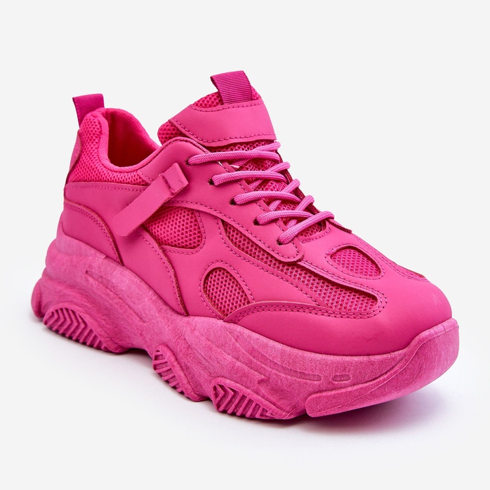 PG1 Chunky Platform Sneakers de Mujer Fucsia Agnenia rosa 1