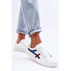 PG1 Deportivas Bajas de Mujer con Rayas Blancas Alemessa blanco 6