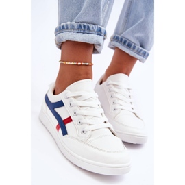 PG1 Deportivas Bajas de Mujer con Rayas Blancas Alemessa blanco 5