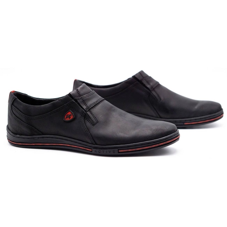 Polbut Zapatos Brogues Hombre Piel 362 Negro 1