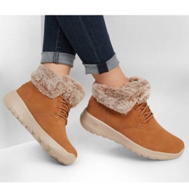 Zapatos Skechers On-the-GO Joy - Felpa Sueños W 144042/CSNT marrón 2
