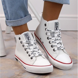 Deportivas blancas con aislamiento Big Star KK274597 blanco 3