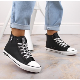 Zapatillas negras con aislamiento Big Star KK274598 negro 2