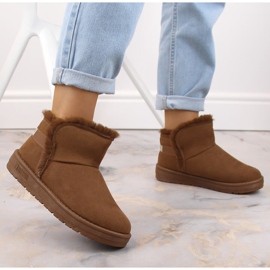 Botas de nieve para mujer mukluki marrón Big Star KK274620 2