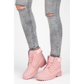Seastar Botas de montaña rosas para mujer rosado 4