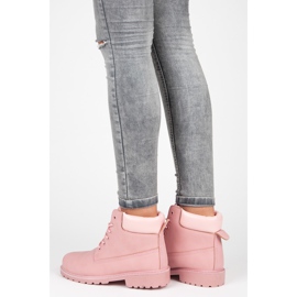 Seastar Botas de montaña rosas para mujer rosado 5