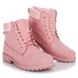 Seastar Botas de montaña rosas para mujer rosado 3