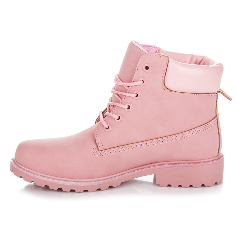 Seastar Botas de montaña rosas para mujer rosado 1
