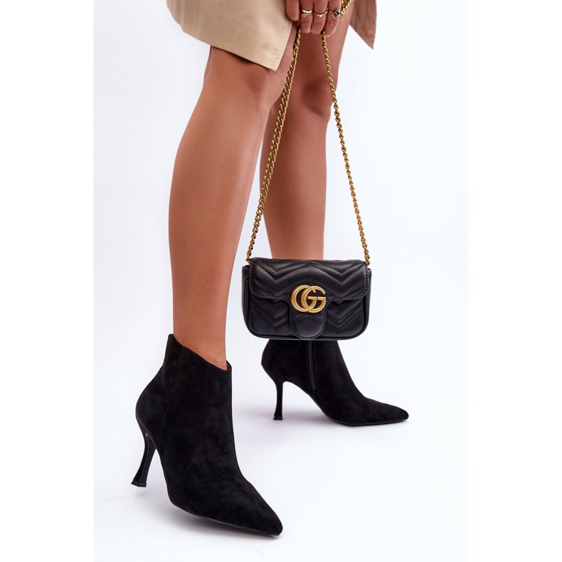 Botas Mujer Ante Tacón Negro Merisa 1 Botas Mujer Ante Tacón Negro Merisa 1