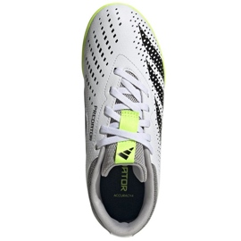 Adidas Predator Accuracy.4 In Jr IE9440 zapatos de fútbol blanco blanco 3
