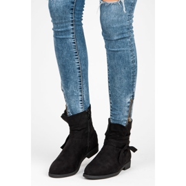 Seastar Botines de ante negro 6