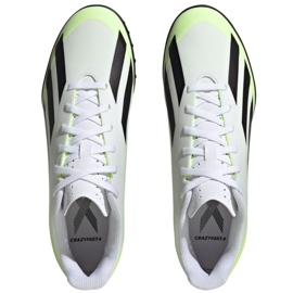 Botas de fútbol Adidas X Crazyfast.4 Tf M IE1583 blanco blanco 2
