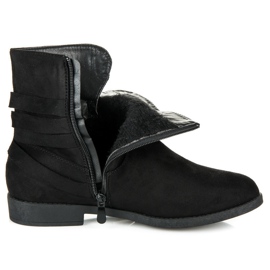 Seastar Botines de ante negro 5