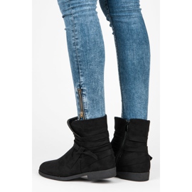 Seastar Botines de ante negro 1