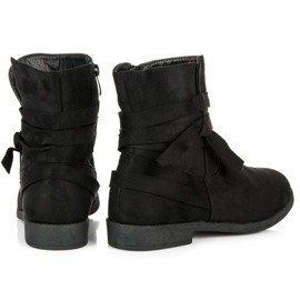 Seastar Botines de ante negro 4