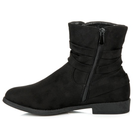 Seastar Botines de ante negro 3
