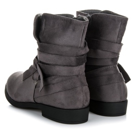 Seastar Botines de ante gris 2