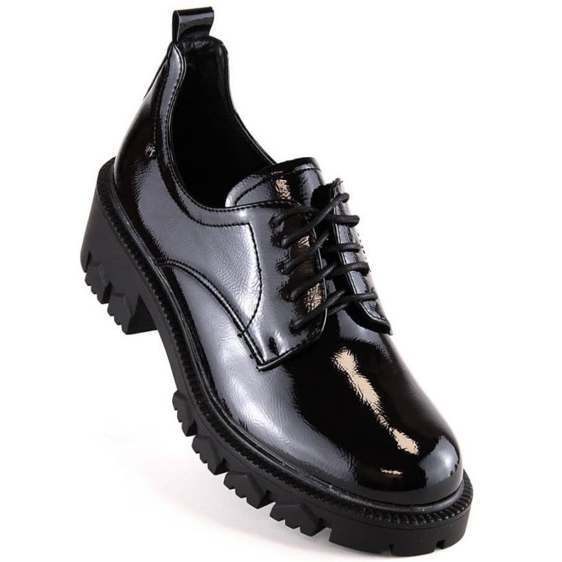 Zapatos lacados Potocki W WOL111B negro 1