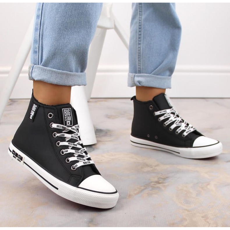 Big Star W INT1898B zapatillas con aislamiento negro 2