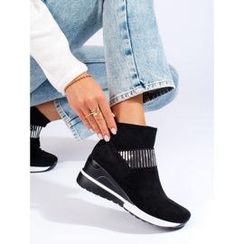 W. Potocki Cálidas botas deportivas para mujer de Potocki. negro 1 W. Potocki Cálidas botas deportivas para mujer de Potocki. negro 1