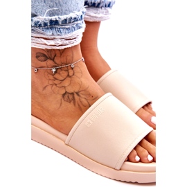 Pantuflas Mujer Plataforma Big Star LL274933 Beige 1