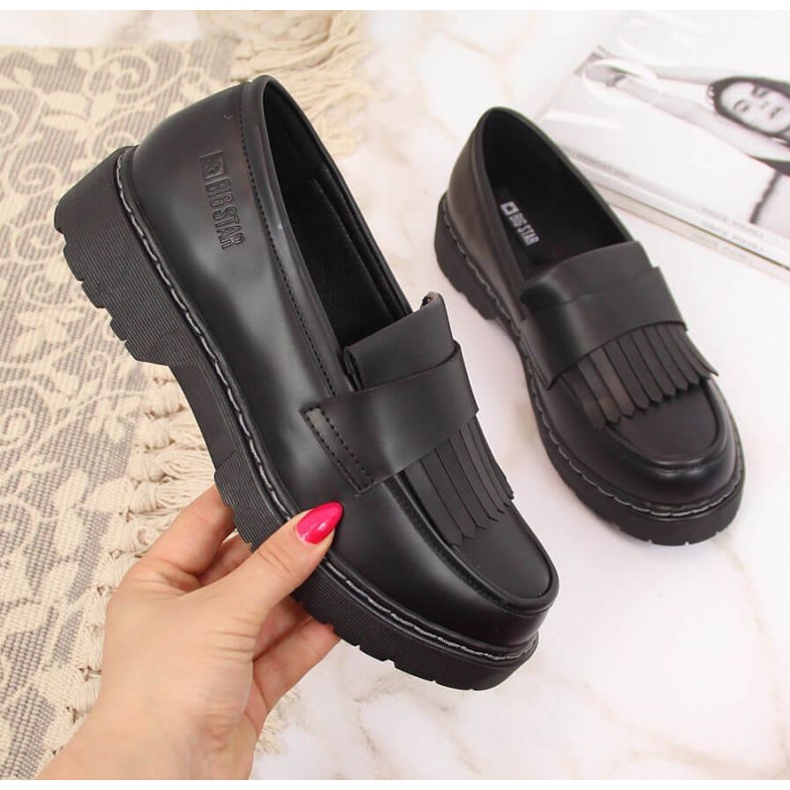 Zapatos Big Star W II274100 INT1566 negro 1