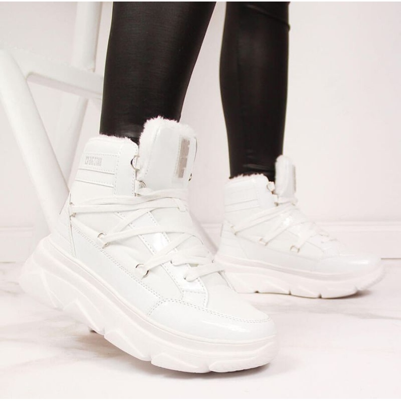 Botas de nieve Big Star W II274463 INT1613B blanco 2